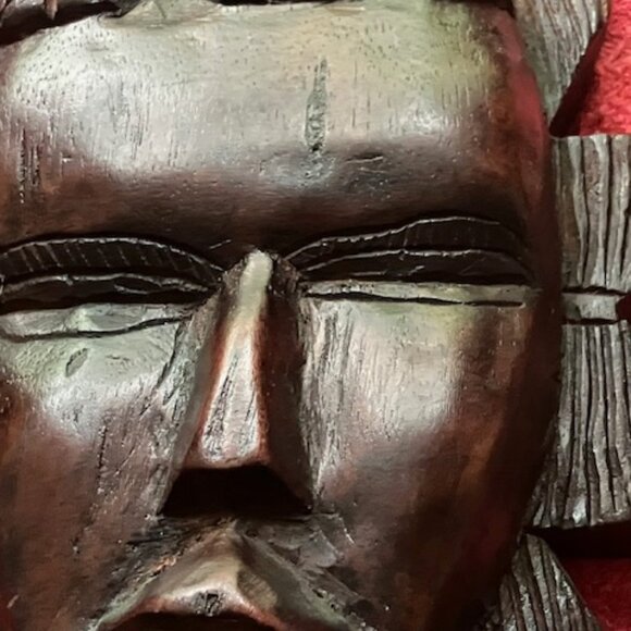 Vintage Carved African Art - Picture 4 of 11